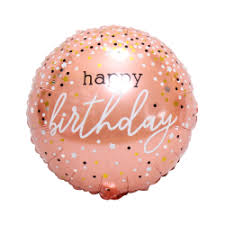 Happy birthday Helium balloons